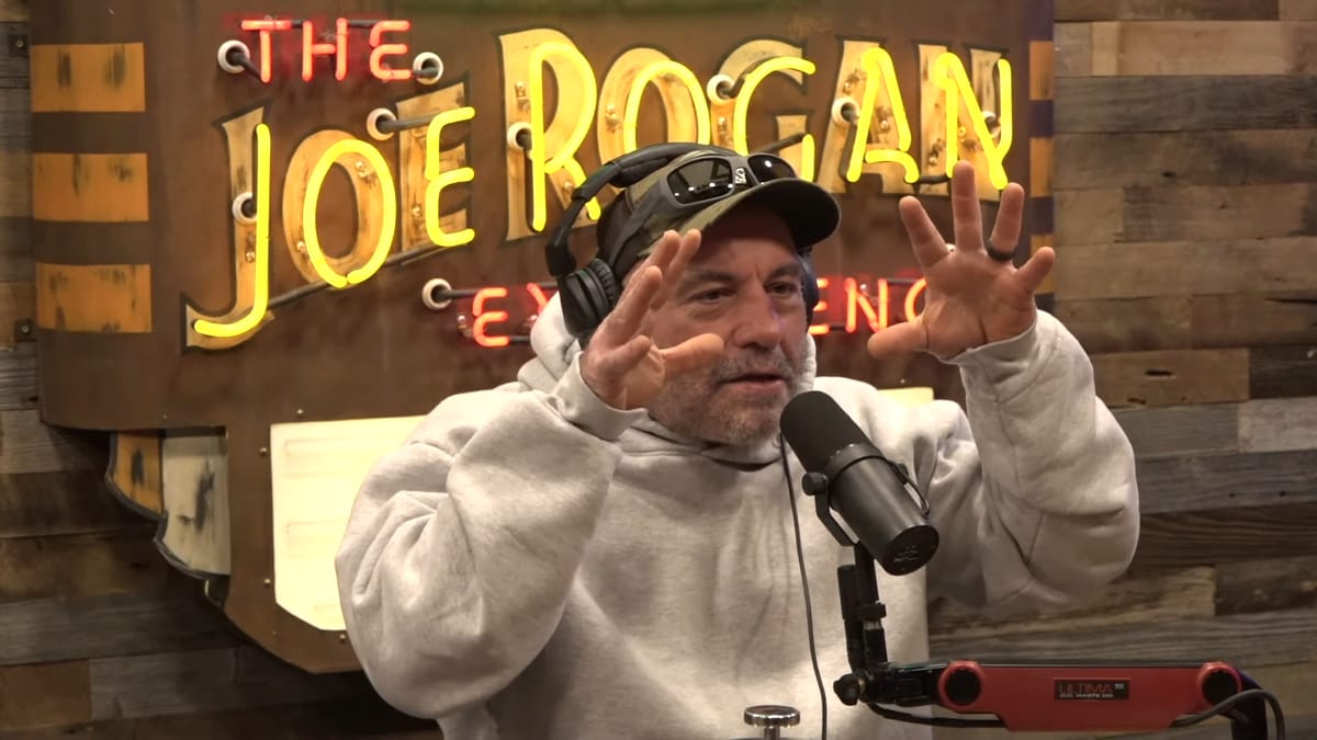 Joe Rogan: "I think we take Canada and then we go right into Mexico."